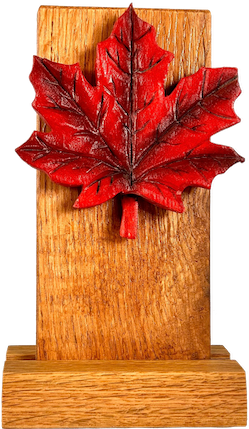 Piece Of Canada Red Maple Leaf